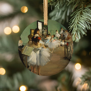 Dance Class Edgar Degas Julgransprydnad Keramik