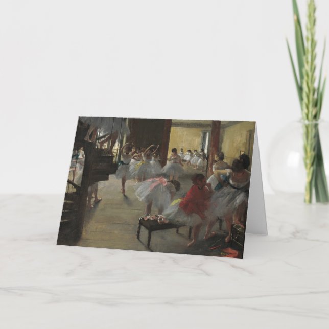 Dance Class | Edgar Degas Kort (Framsida)