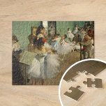 Dance Class | Edgar Degas Pussel<br><div class="desc">The Dance Class (1874) by Fransk artist Edgar Degas. Brans originalkonstmålning är en olja på canvas som skildrar en dansgrupp i ett repetitionsrum i det gamla Paris Opéra. 

Använda verktygen för att lägga till anpassningsbar eller anpassa bilden.</div>
