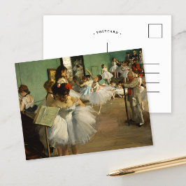 Dance Class | Edgar Degas Vykort