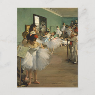 Dance Class Edgar Degas Vykort