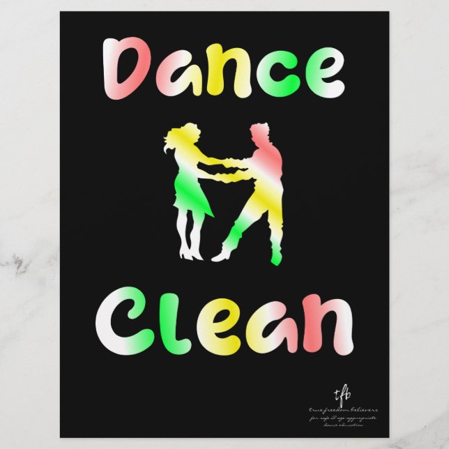 Dance Clean Bright Parol Reklamblad (Framsidan)