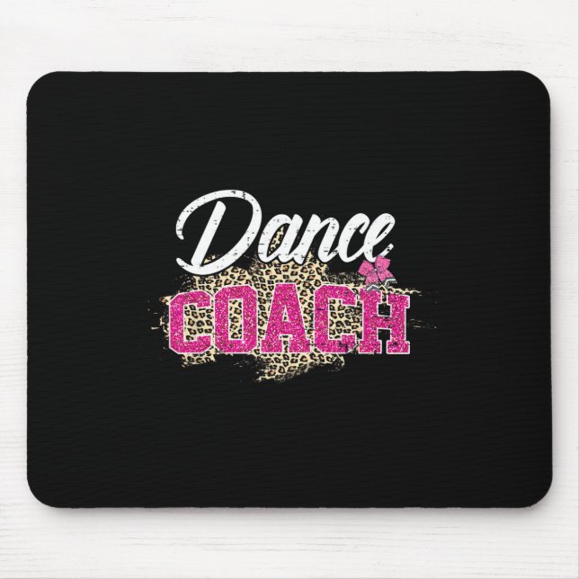 Dance Coach Leopard Funny Dancing Coach Mor Musmatta (Framsidan)