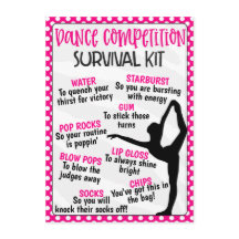 Dance Competition Survival Kit