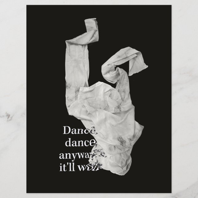 Dance Contemporary Art Dancing Trasa Det kommer at (Framsida)
