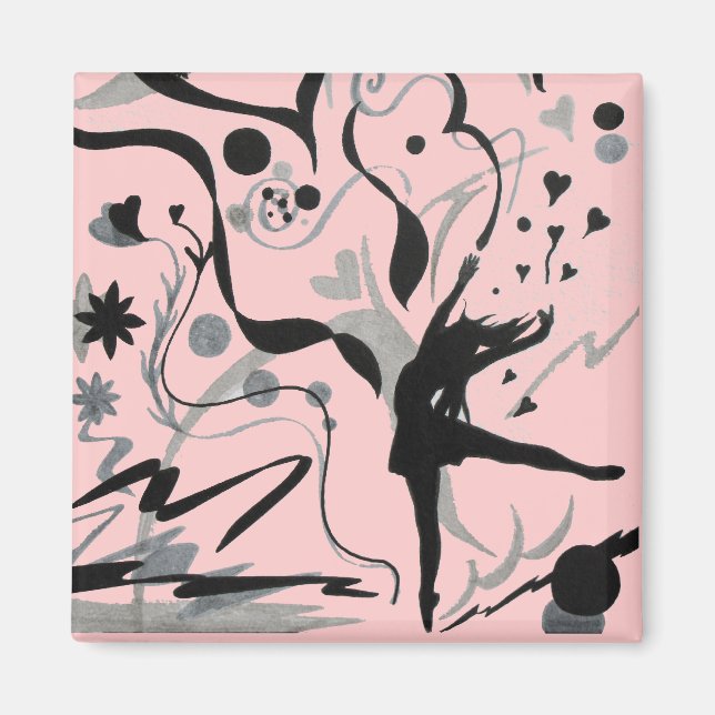 Dance Crazy! Magnet (Framsidan)