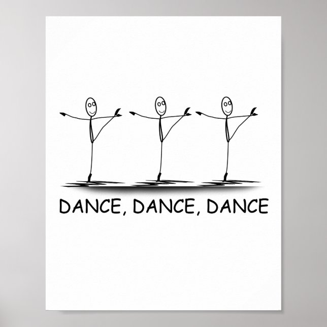 Dance Dance Dance Dance Poster (Framsidan)