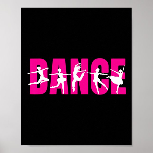 Dance - Dancer Dancing Älskare Poster (Framsidan)