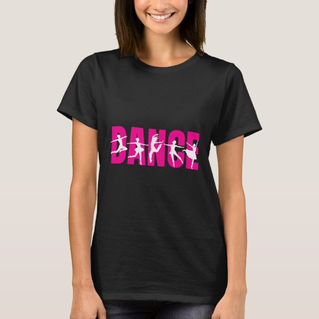 Dance - Dancer Dancing Älskare T Shirt (Framsida)