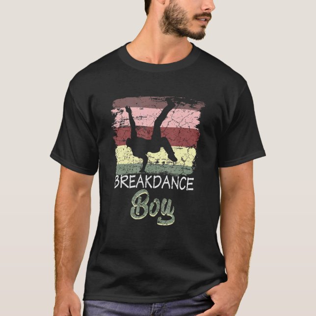 Dance Dancing Breakdance Boy 12 T Shirt (Framsida)