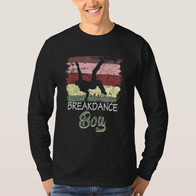 Dance Dancing Breakdance Boy 12 T Shirt (Framsida)