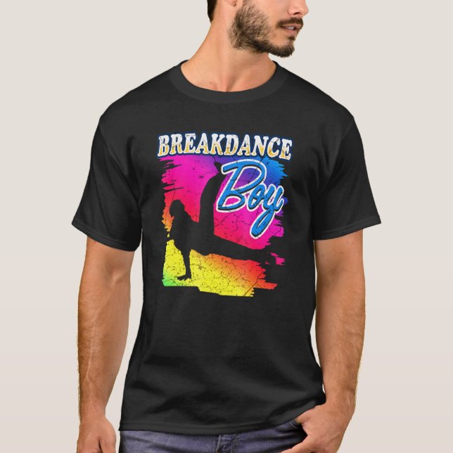 Dance Dancing Breakdance Boy 8 T Shirt (Framsida)