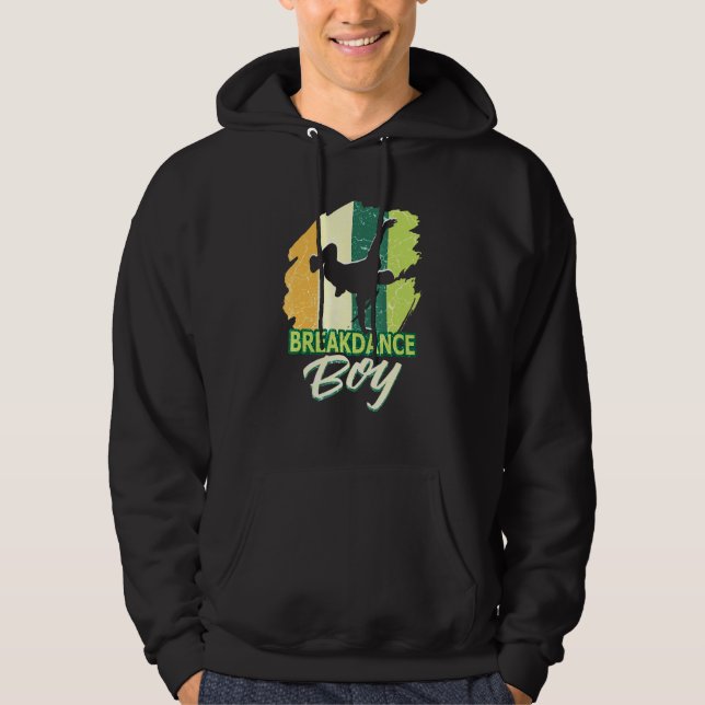 Dance Dancing Breakdance Boy 9 Hoodie (Framsida)
