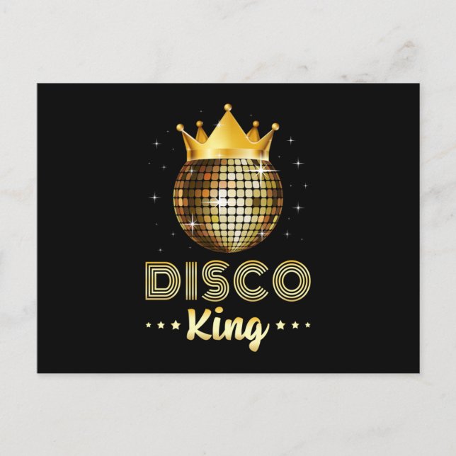 Dance Dancing Disco Kung Dancer Party Gift Idea Vykort (Framsida)