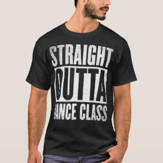 Dance design for dancers and dancers t shirt