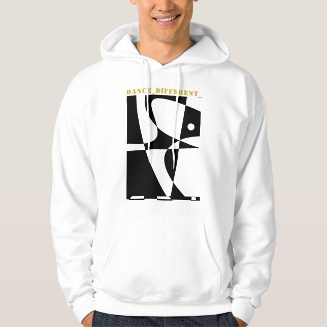 DANCE_DIFFERENT_ T-Shirt Hoodie (Framsida)