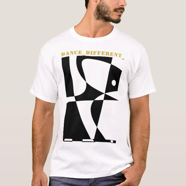 DANCE_DIFFERENT_ T-Shirt White (Framsida)