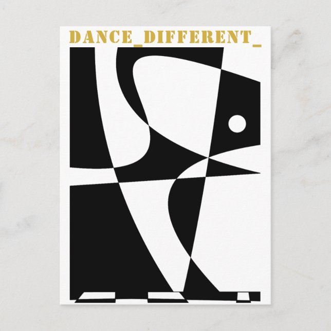 DANCE_DIFFERENT_ VYKORT (Framsida)
