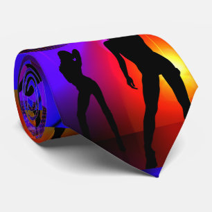 Dance Disco Party Girls glöd i Mörken Slips