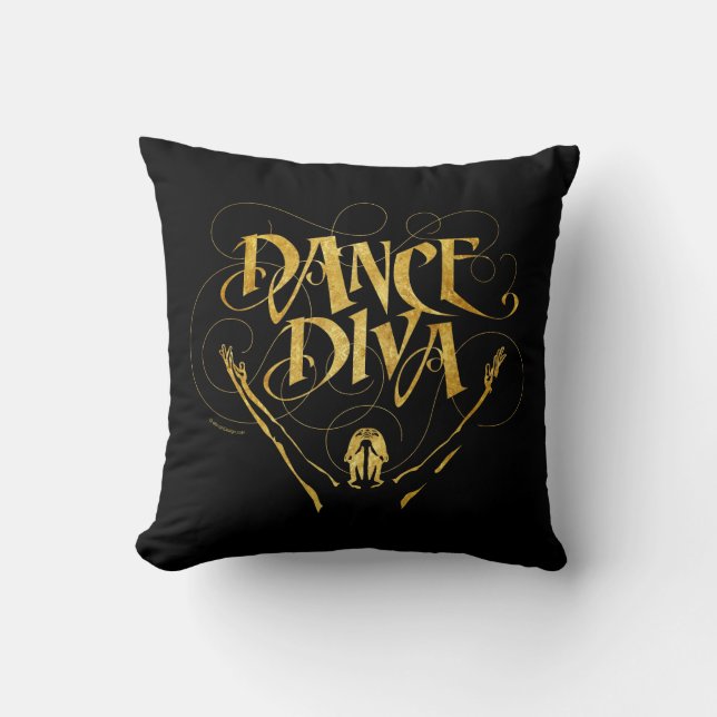 Dance Diva Dekorativ kudde (Framsida)
