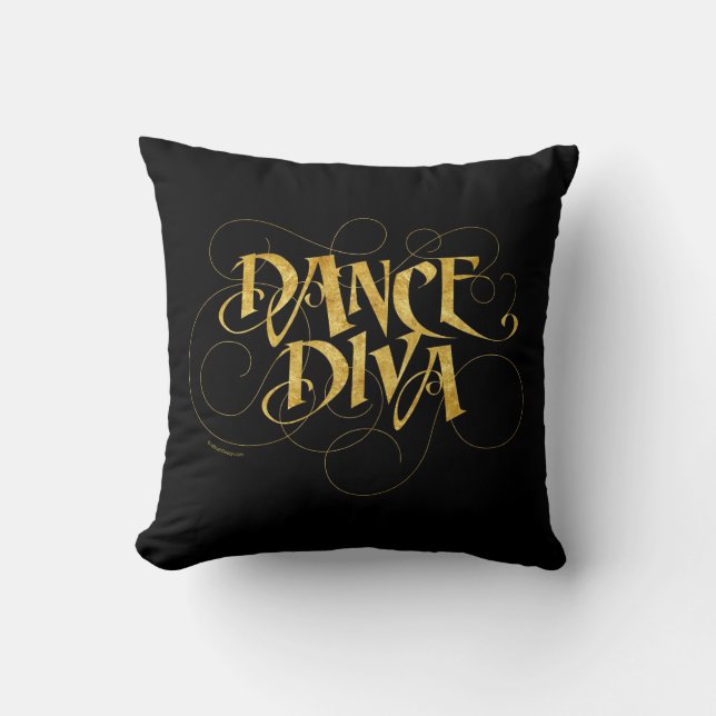 Dance Diva Dekorativ kudde (Framsida)