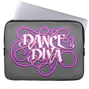 Dance Diva Laptop sleeve