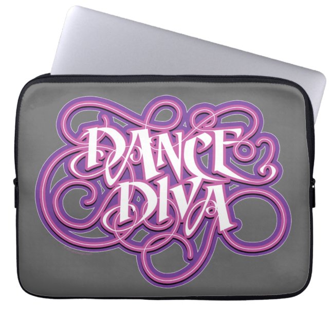 Dance Diva Laptop sleeve (Framsidan)