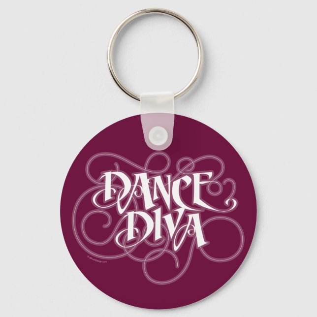 Dance Diva Nyckelring (Framsida)