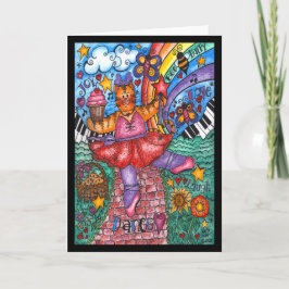 Dance Down Red Brick Road Card Kort