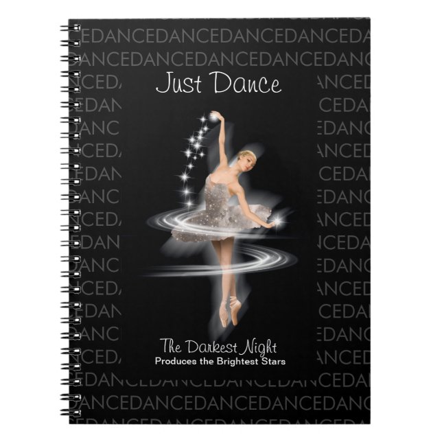 Dance Dreams Notebook Anteckningsbok (Framsidan)