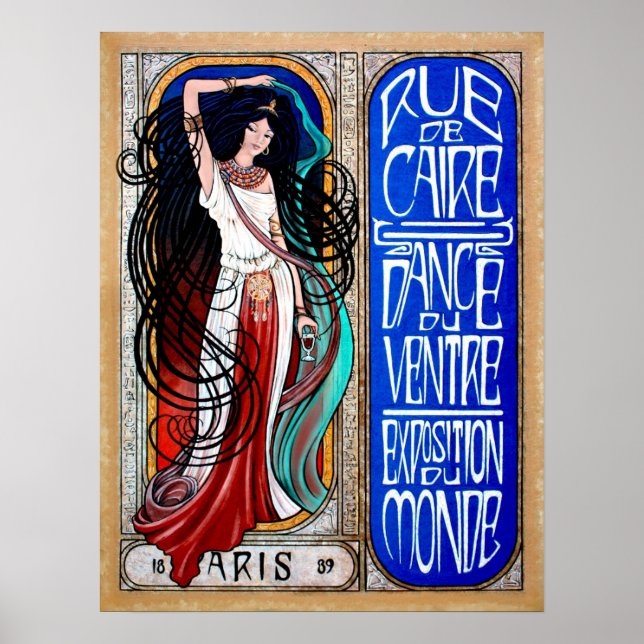 Dance Du Ventre Poster (Framsidan)