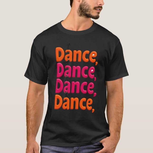Dance Enthusiast T-Shirt (Framsida)