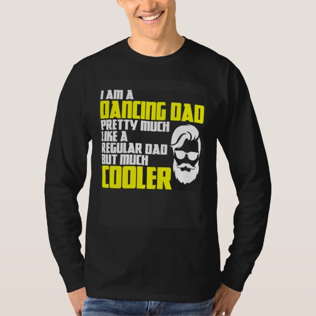 Dance evening dance partner outfit father s day sa t shirt (Framsida)