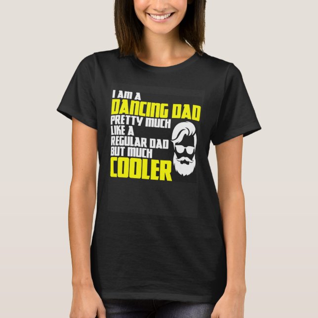 Dance evening dance partner outfit father s day sa t shirt (Framsida)