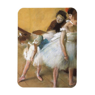 Dance Examination av Edgar Degas, Vintage Ballet Magnet