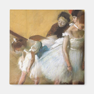 Dance Examination av Edgar Degas, Vintage Ballet Magnet