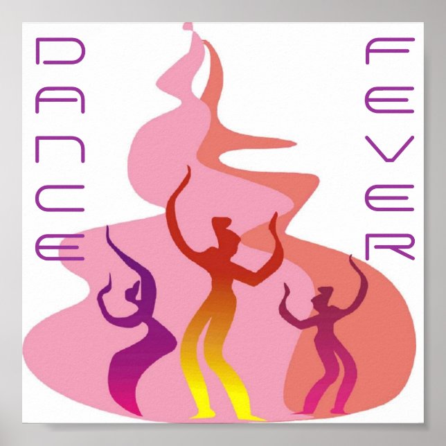 Dance Fever-portfölj 11x11 Poster (Framsidan)