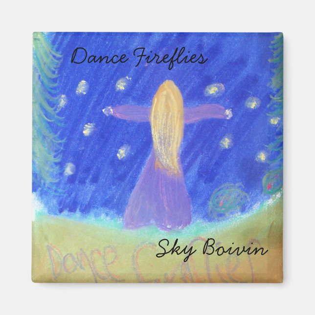 Dance Fireflies magnet från Himlar Boivin (Framsidan)