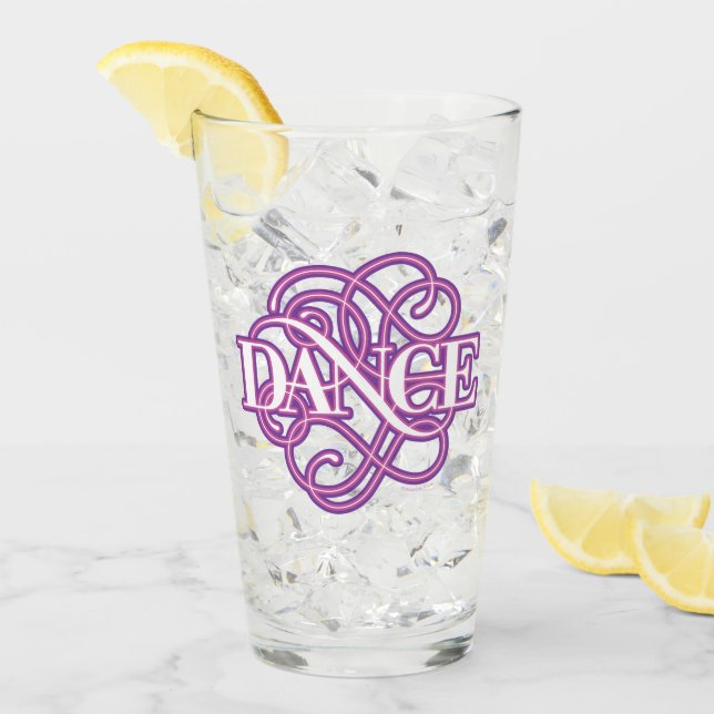 Dance Flourish Glaskopp (Framsida Ice)