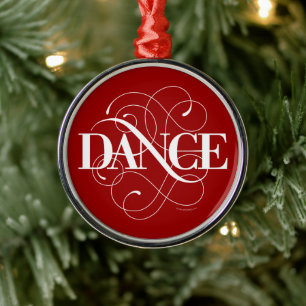 Dance Flourish Metall Ornament