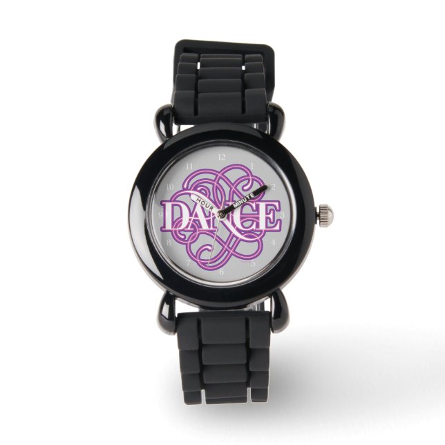 Dance Flourish Wrist Watch Armbandsur (Framsida)