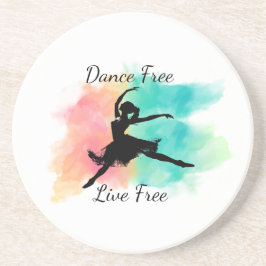 Dance Free Live Free Dance Keychain Underlägg