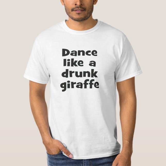 Dance full giraffe bf t-shirt (Framsida)