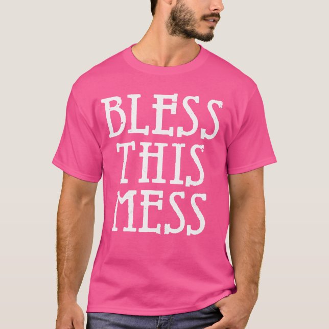 Dance Gavin Dance Merch - Bless this  -Dance G T Shirt (Framsida)