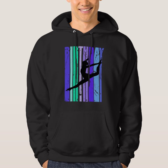Dance Girls Dancing Daughter Queen Season Teen Dau Hoodie (Framsida)