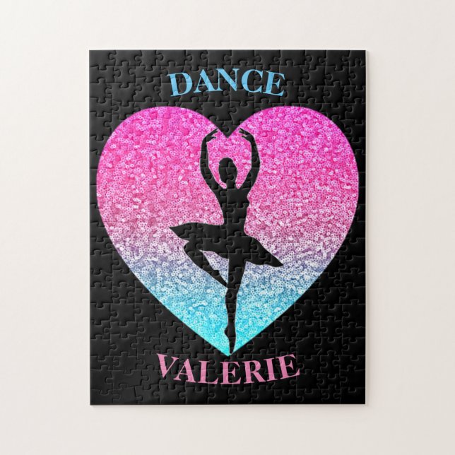 Dance Gnistra Heart Puzzle for Dancers Pussel (Vertikal)