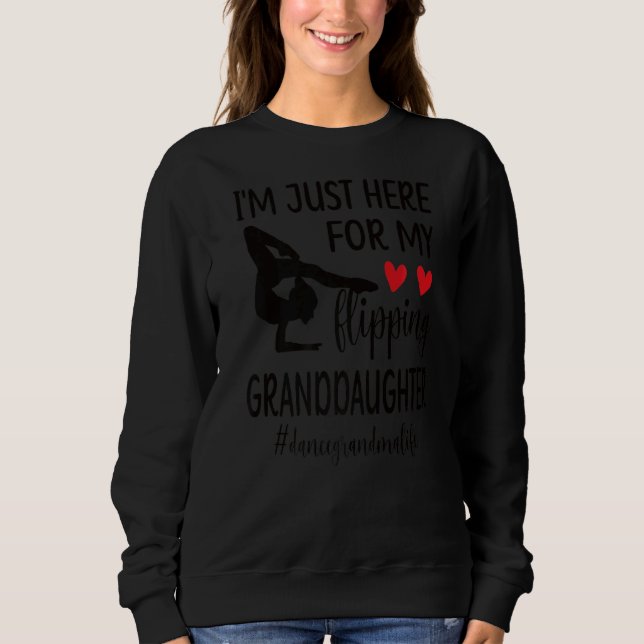 Dance Grandma Life Dancing Grandmor of a Dancer T Shirt (Framsida)
