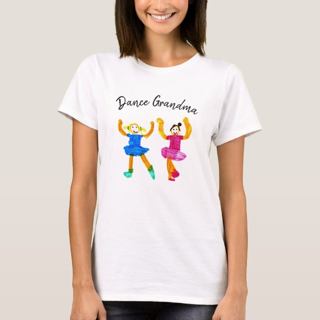 Dance Grandma Tshirt T Shirt (Framsida)