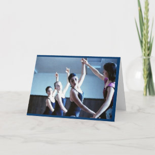 Dance Greeting Card Kort