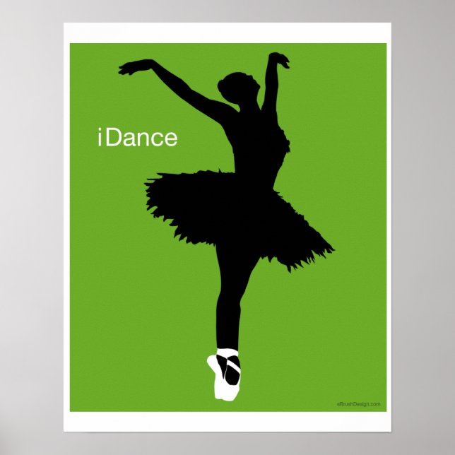 Dance (Grönt) Poster (Framsidan)
